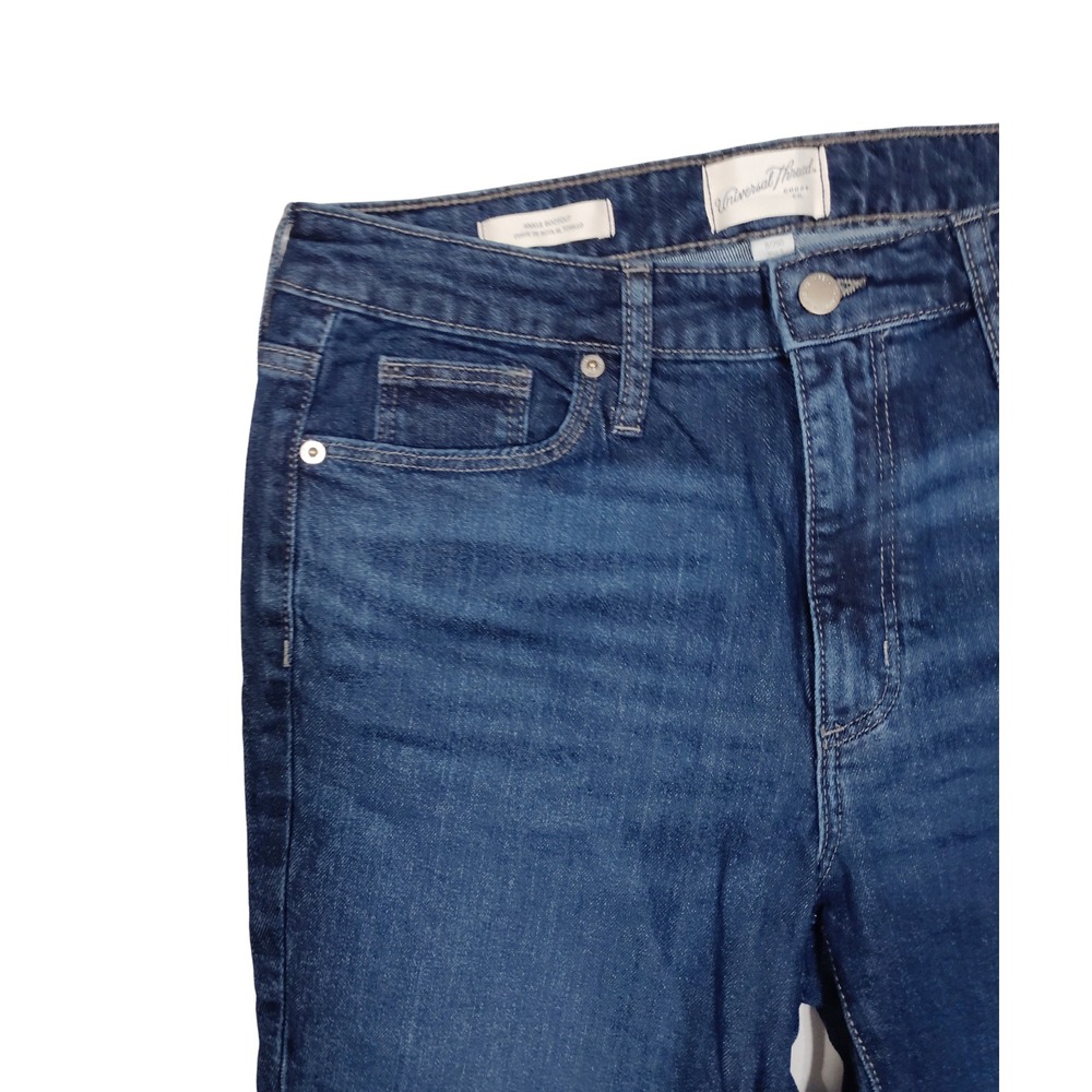 Universal Threads Blue Jeans Ankle Boot Cut Size 8 - Picture 3 of 11
